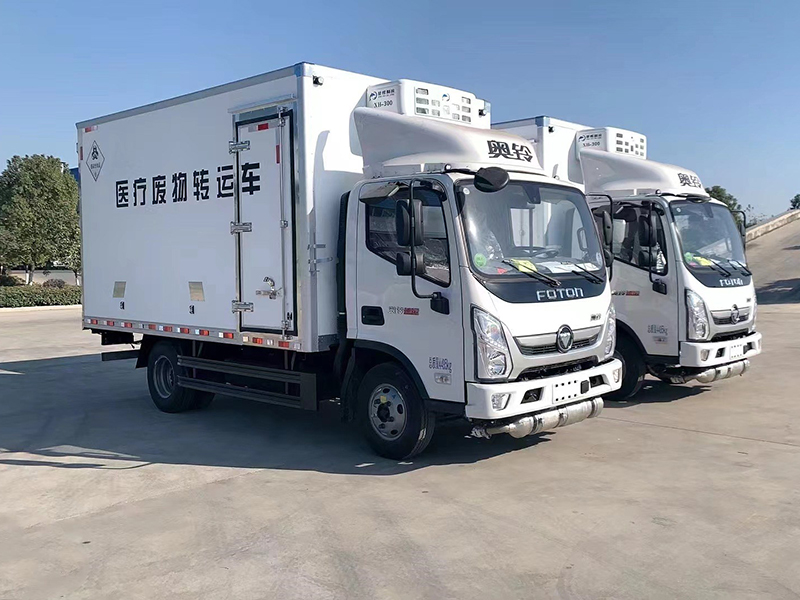 国六福田奥铃医疗废物转运车（蓝牌）