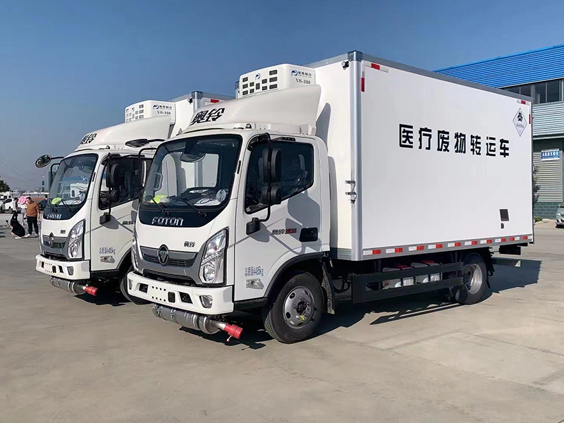 国六福田奥铃医疗废物转运车（蓝牌）
