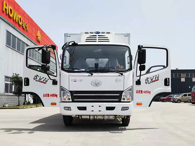 国六蓝牌解放医疗废物转运车