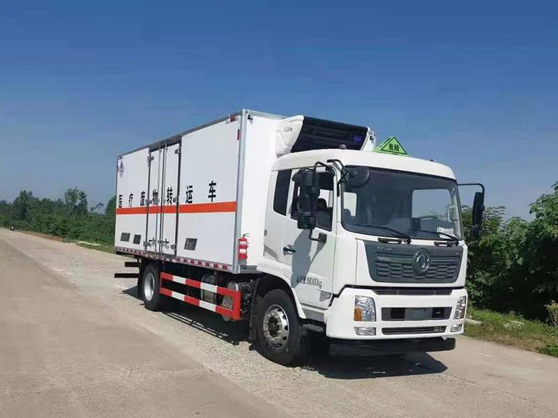 国六10吨东风天锦医疗废物转运车